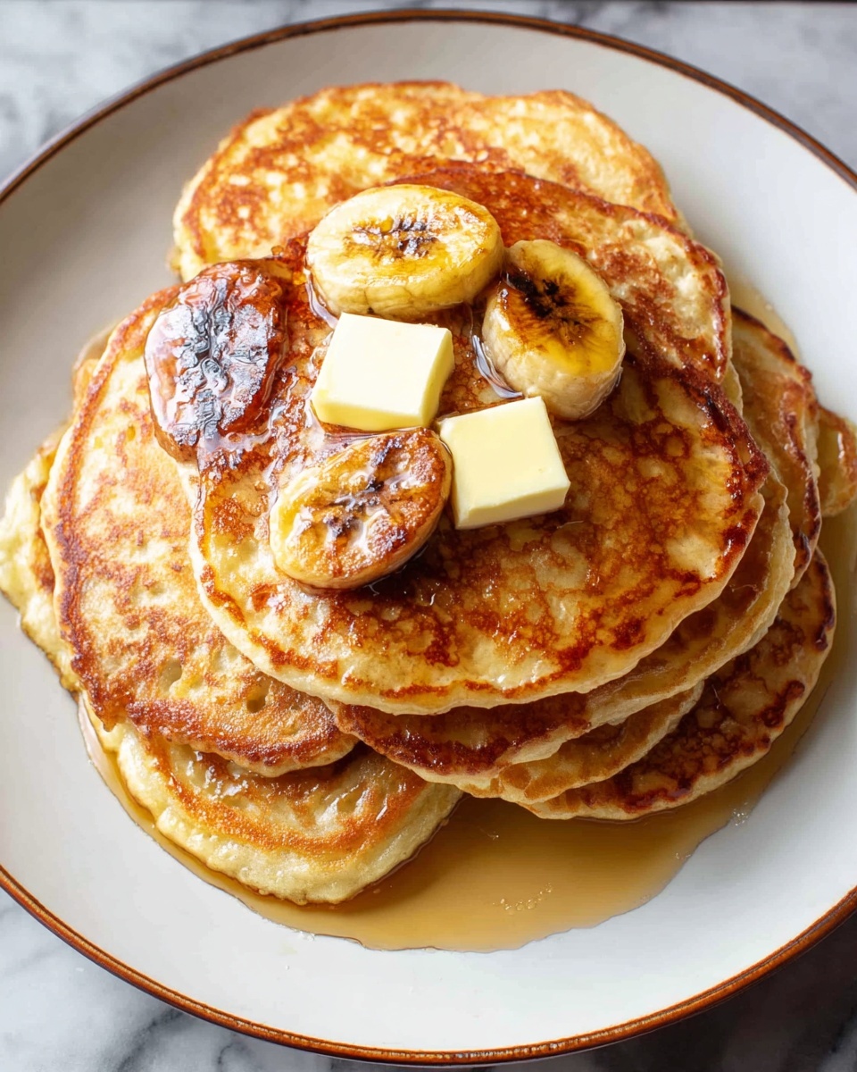 Banana Yogurt Pancakes (No Milk) Recipe