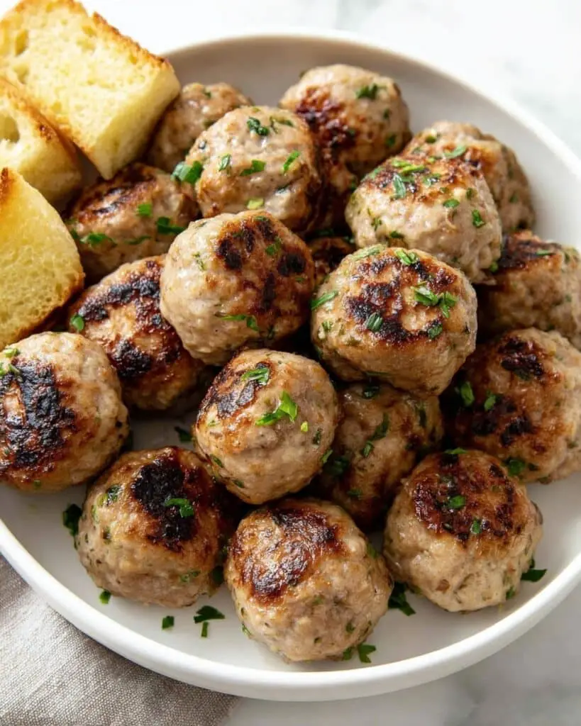 Simple Baked Turkey Meatballs Recipe
