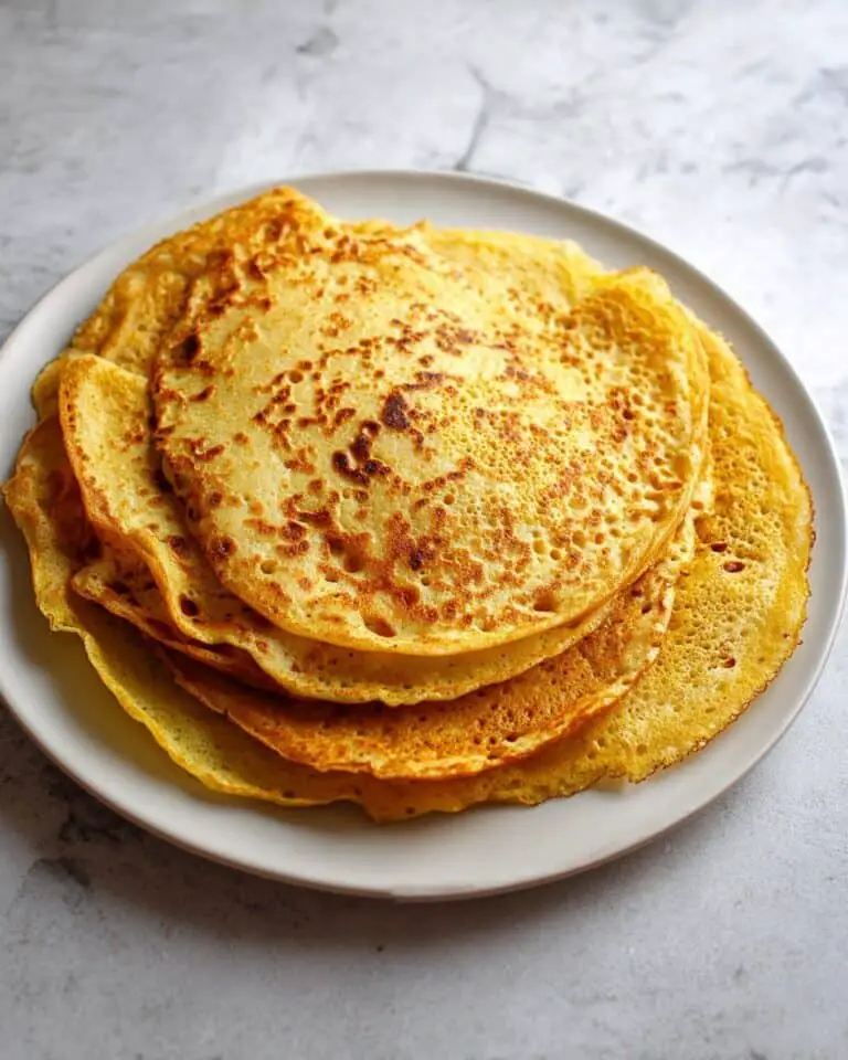 Red Lentil Pancakes with Zucchini and Cashew Cream Recipe
