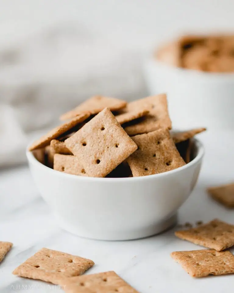 Healthy Homemade Mini Cinnamon Graham Crackers Recipe