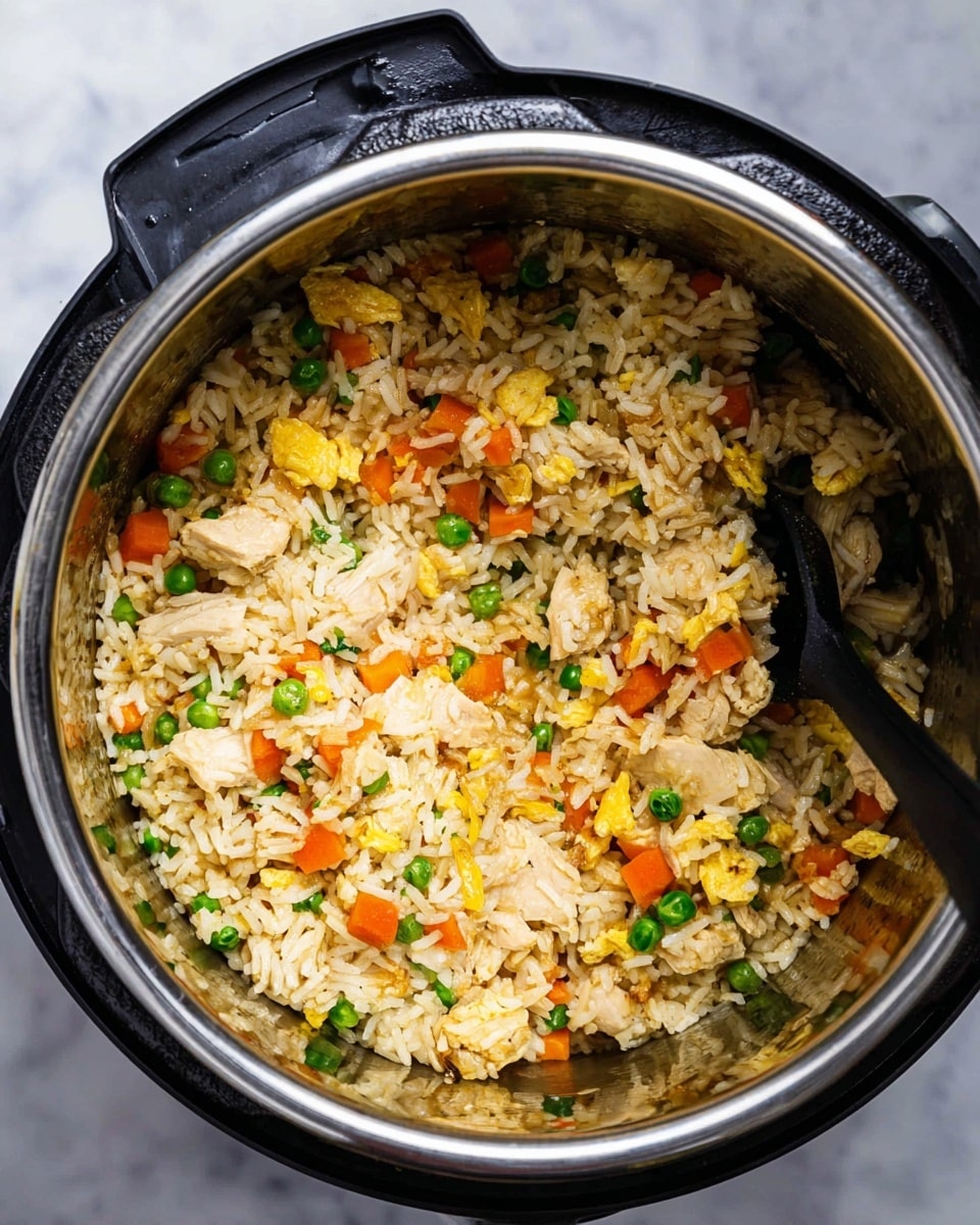 Instant Pot Chicken Fried Rice Recipe