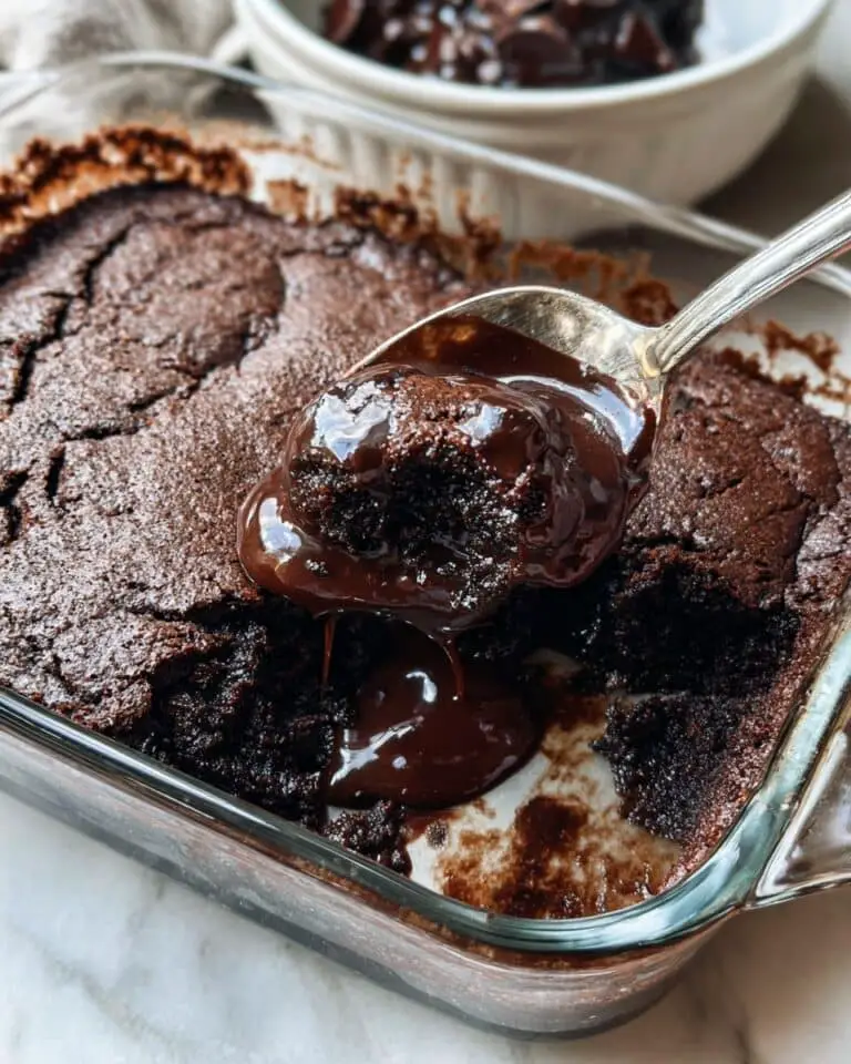 Chocolate Sourdough Discard Cobbler Recipe
