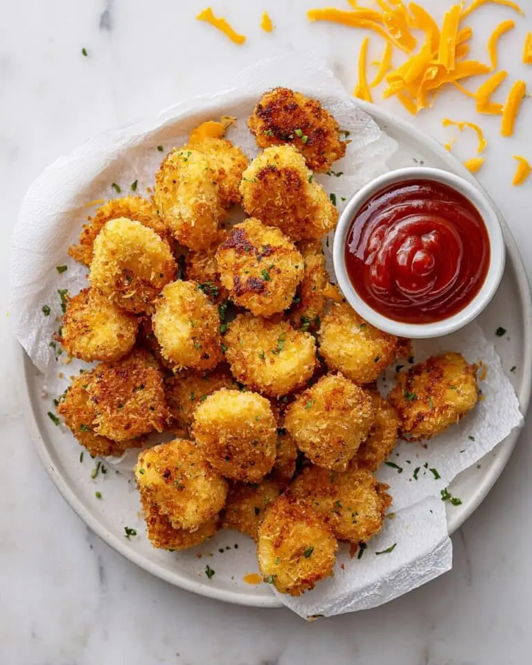 Cheese-Stuffed Chicken Nuggets Recipe