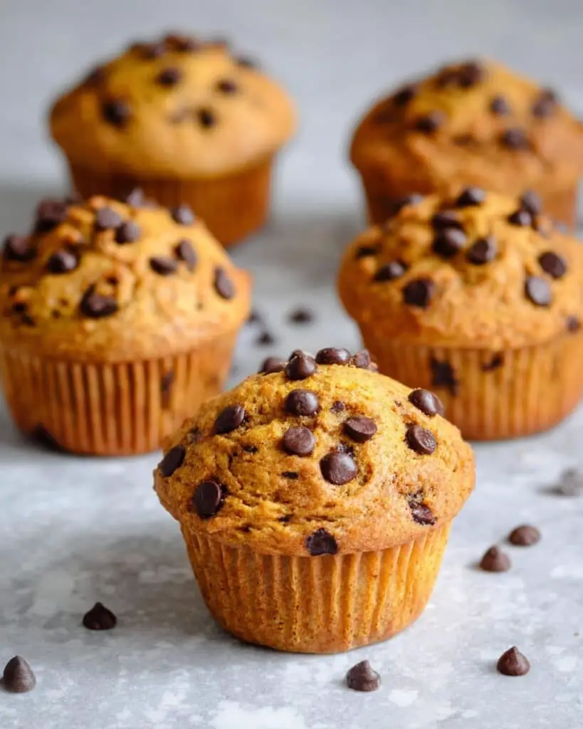 Chocolate Chip Sweet Potato Muffins Recipe
