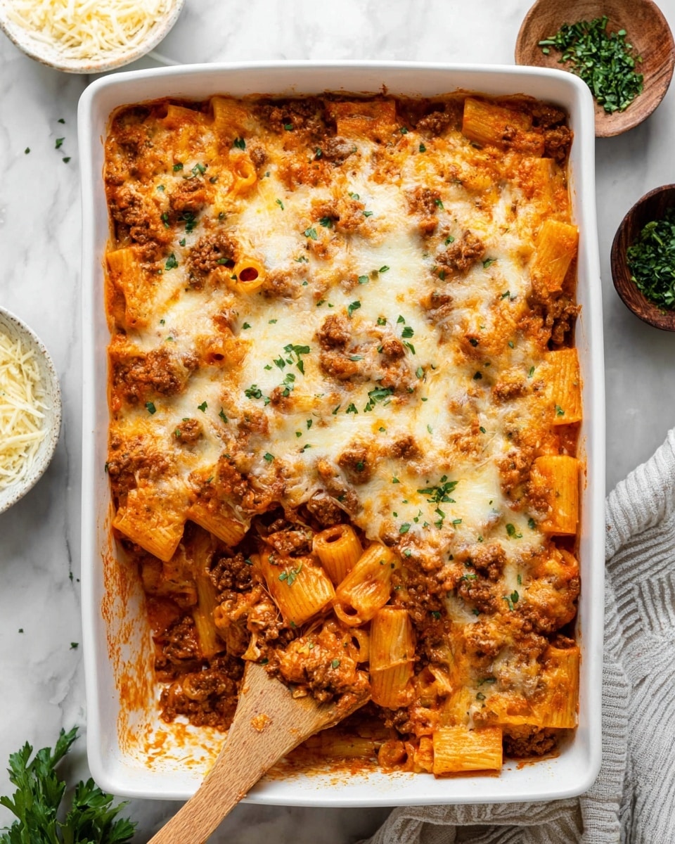 Cottage Cheese Baked Pasta Recipe