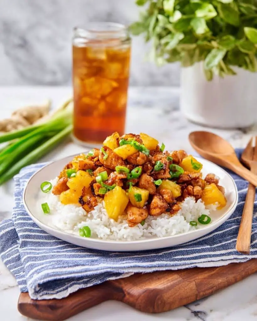 Spicy Pineapple Brown Sugar Chicken Recipe