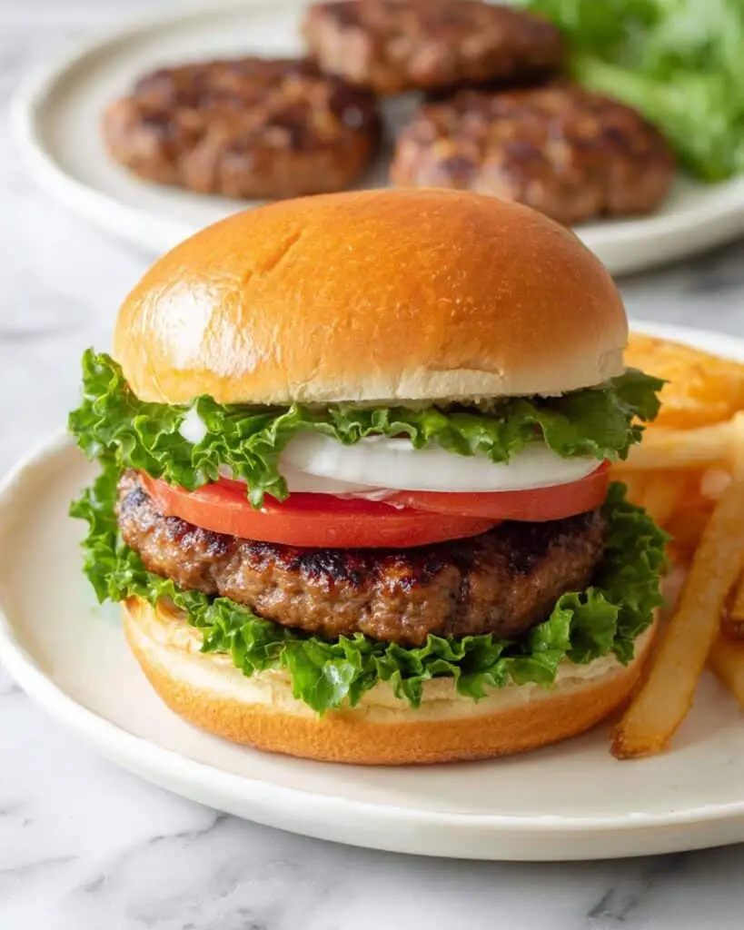 Homemade Beef Hamburger Recipe