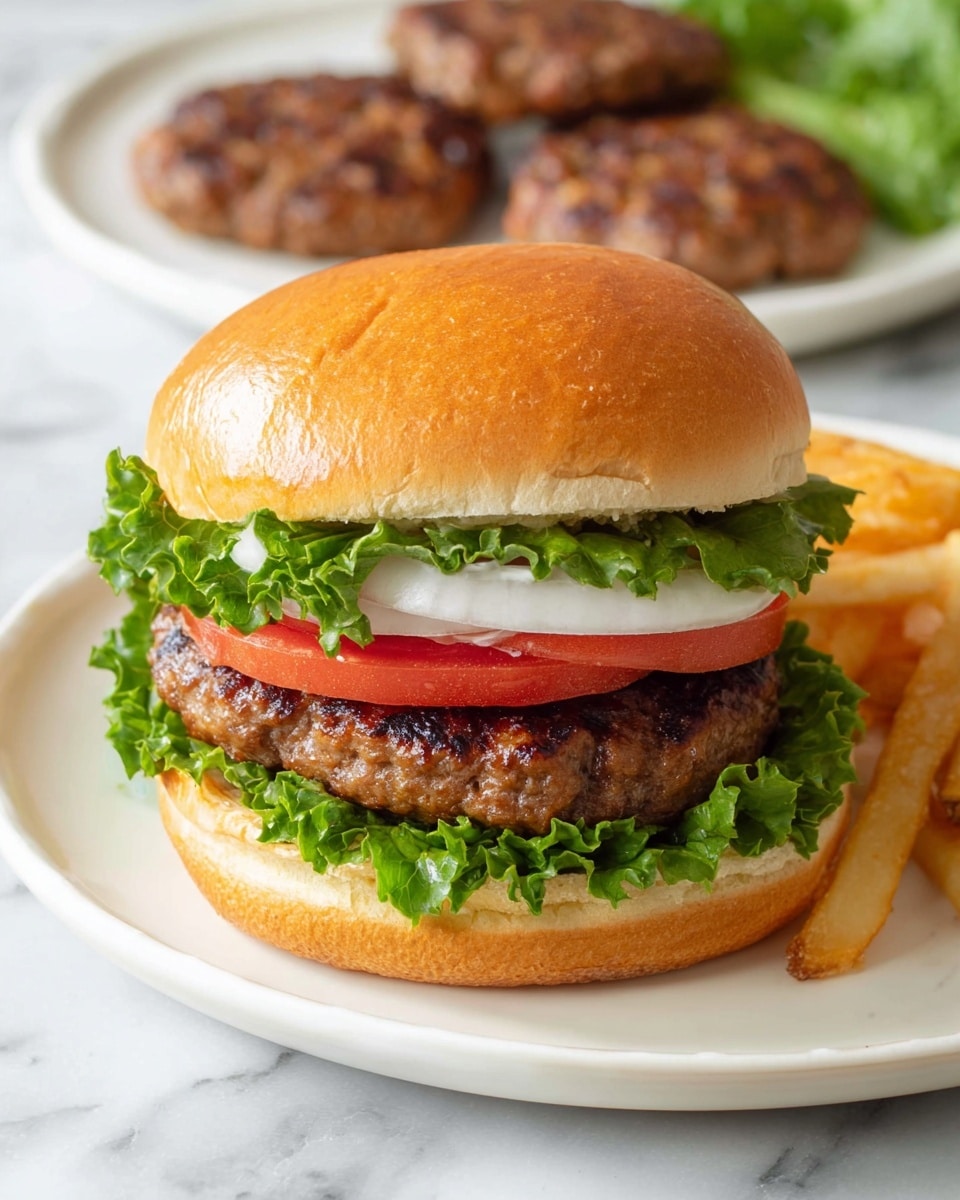 Homemade Beef Hamburger Recipe