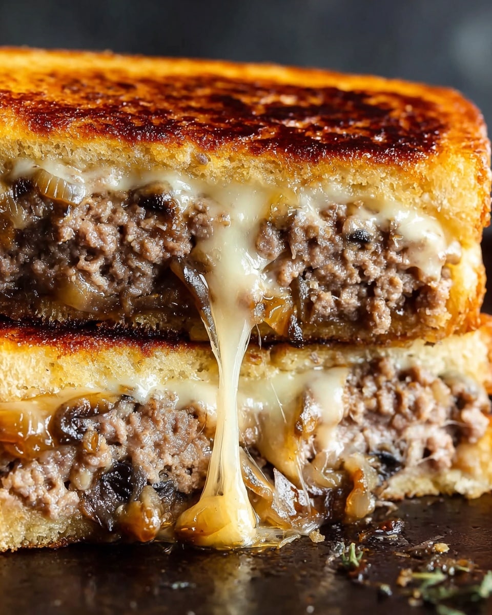 Easy Cheesy Patty Melt Recipe