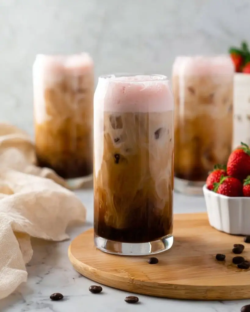 Strawberry Foam Cold Brew Recipe