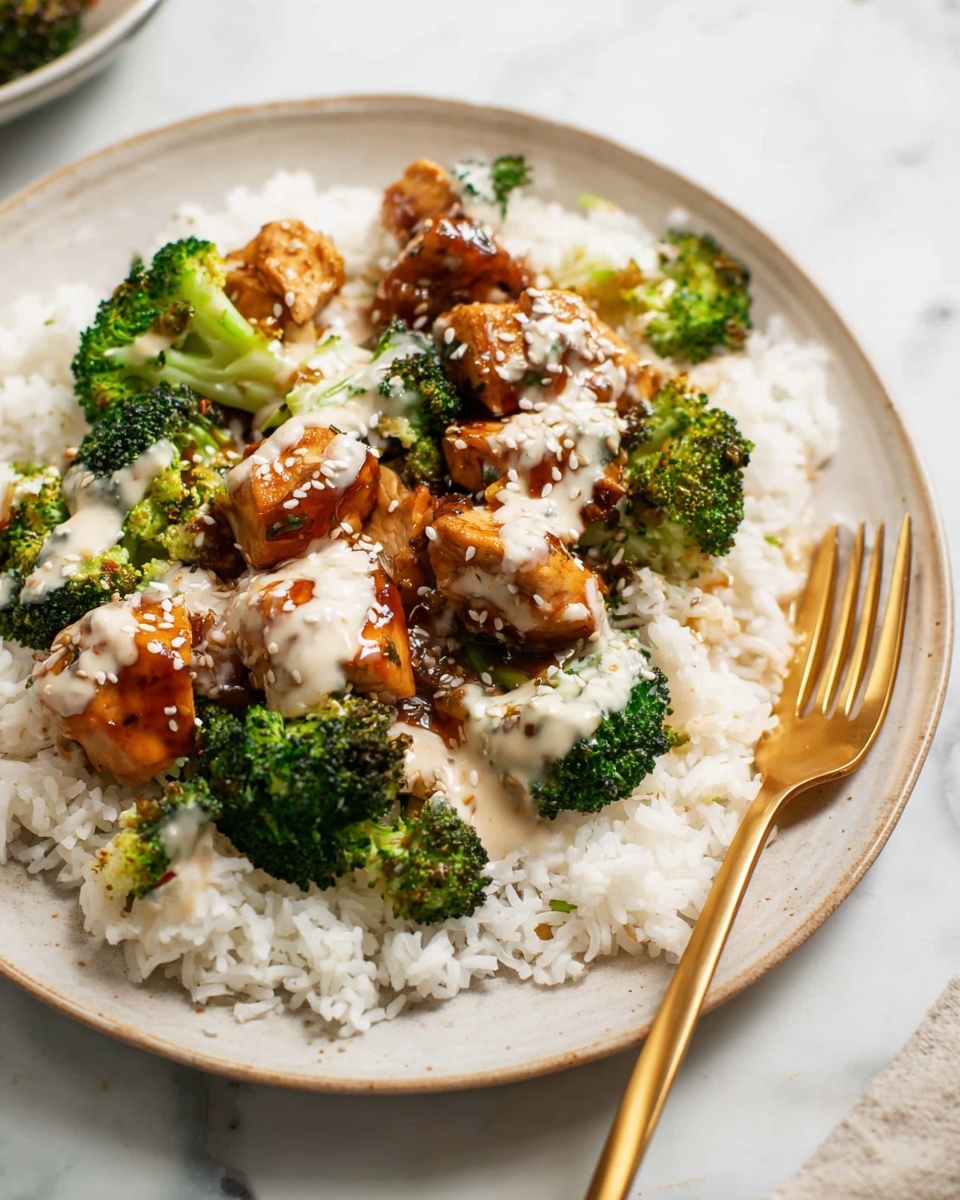 Sticky Chicken Rice Bowls Recipe