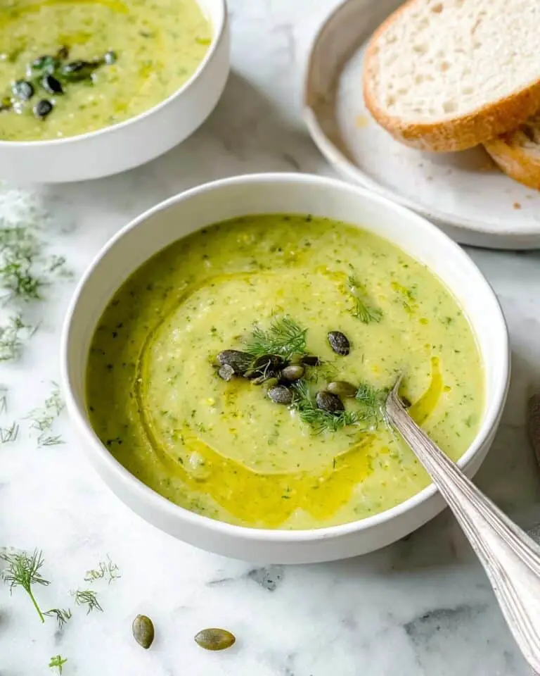 Zucchini Leek Soup Recipe