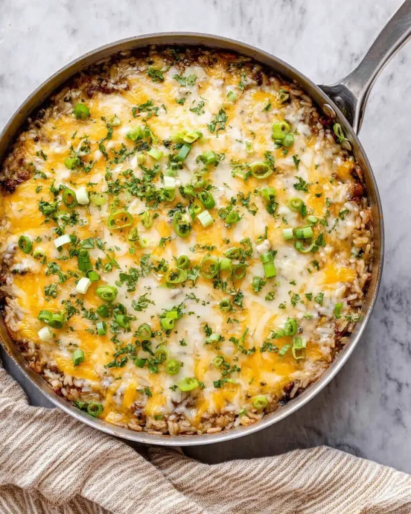 Green Chile Chicken and Rice Casserole Recipe