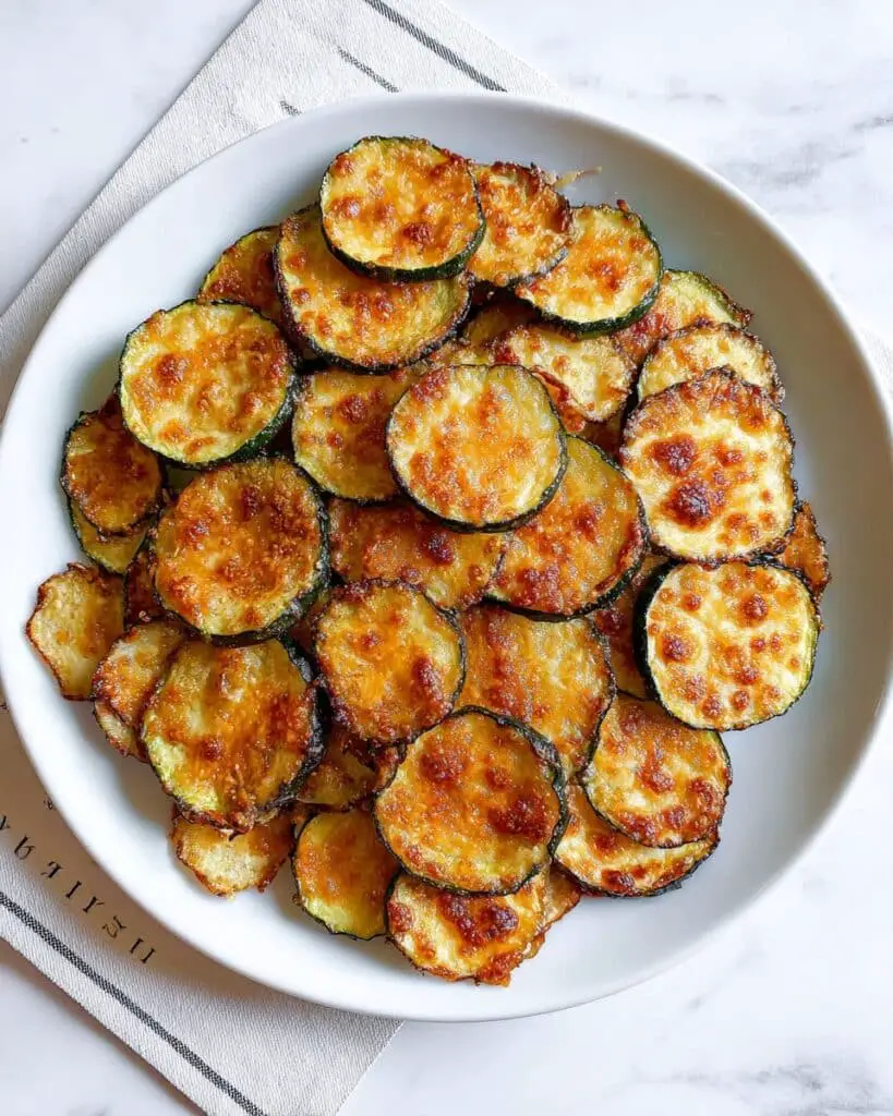 Crispy Baked Zucchini Chips Recipe