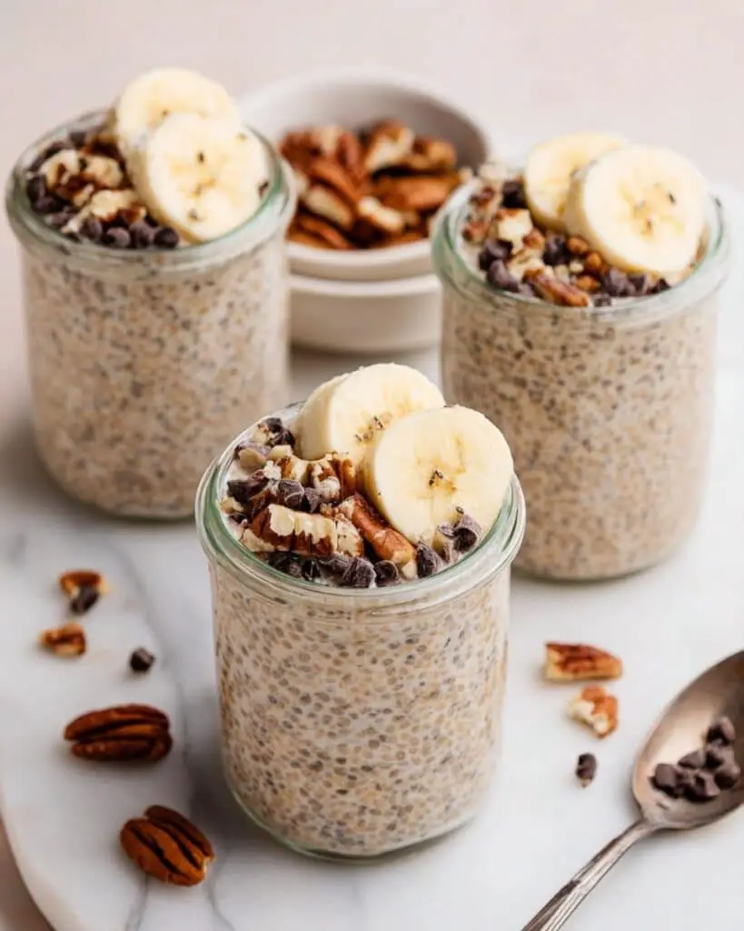 Banana Bread Overnight Oats Recipe