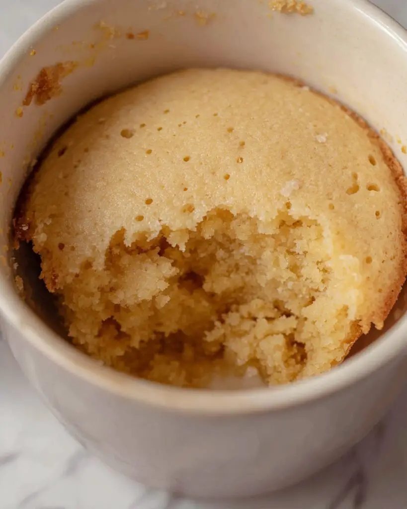 Microwave Soft and Chewy Sugar Cookie in a Mug Recipe