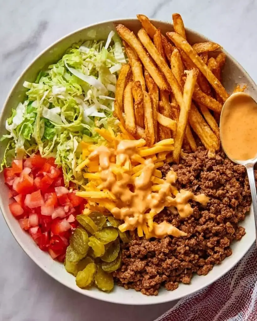 Ultimate Burger Bowls Recipe