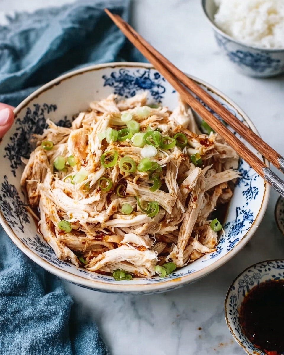 Chinese-Style Instant Pot Shredded Chicken Recipe