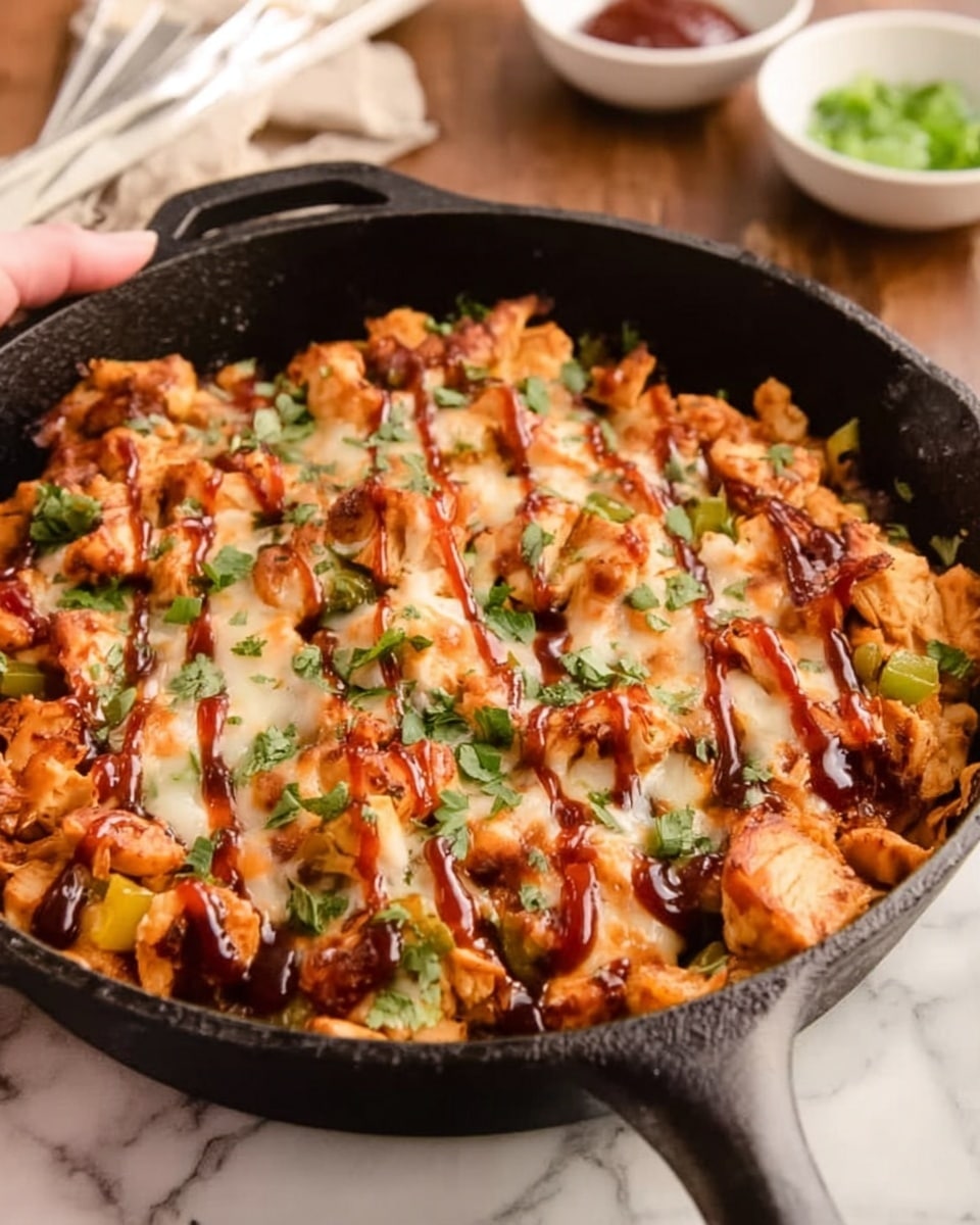 BBQ Chicken Potato Skillet Recipe