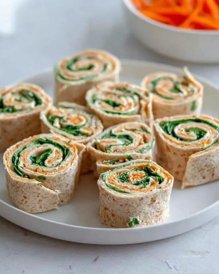Turkey and Cheddar Veggie Roll-Ups Recipe