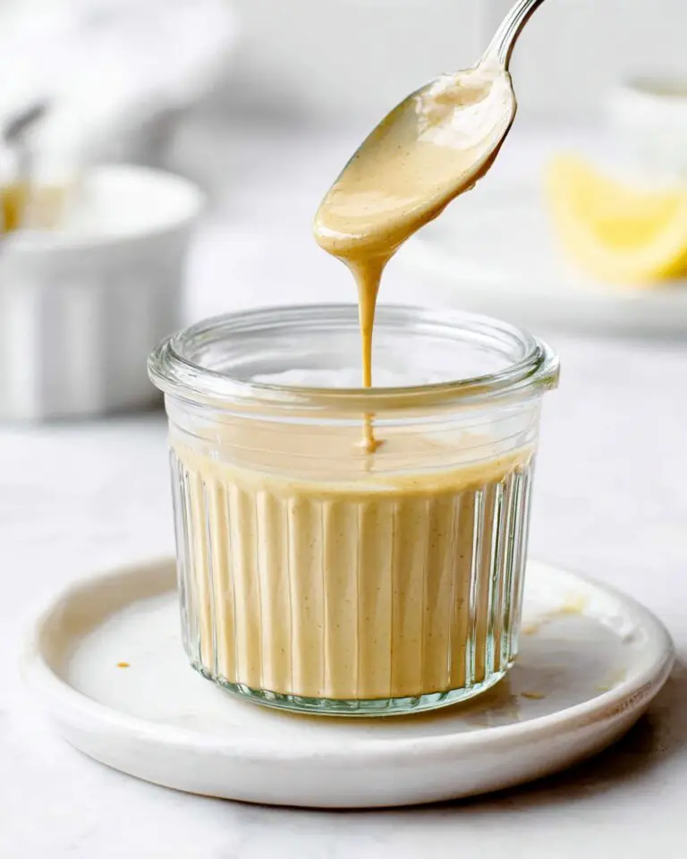 Maple Mustard Tahini Dressing Recipe