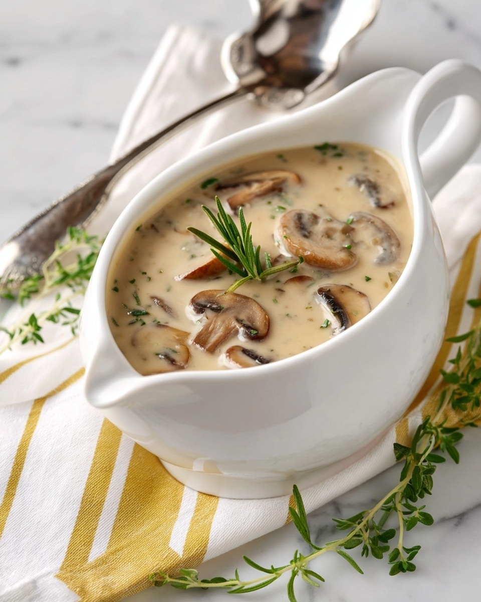 Vegan Mushroom Gravy Recipe