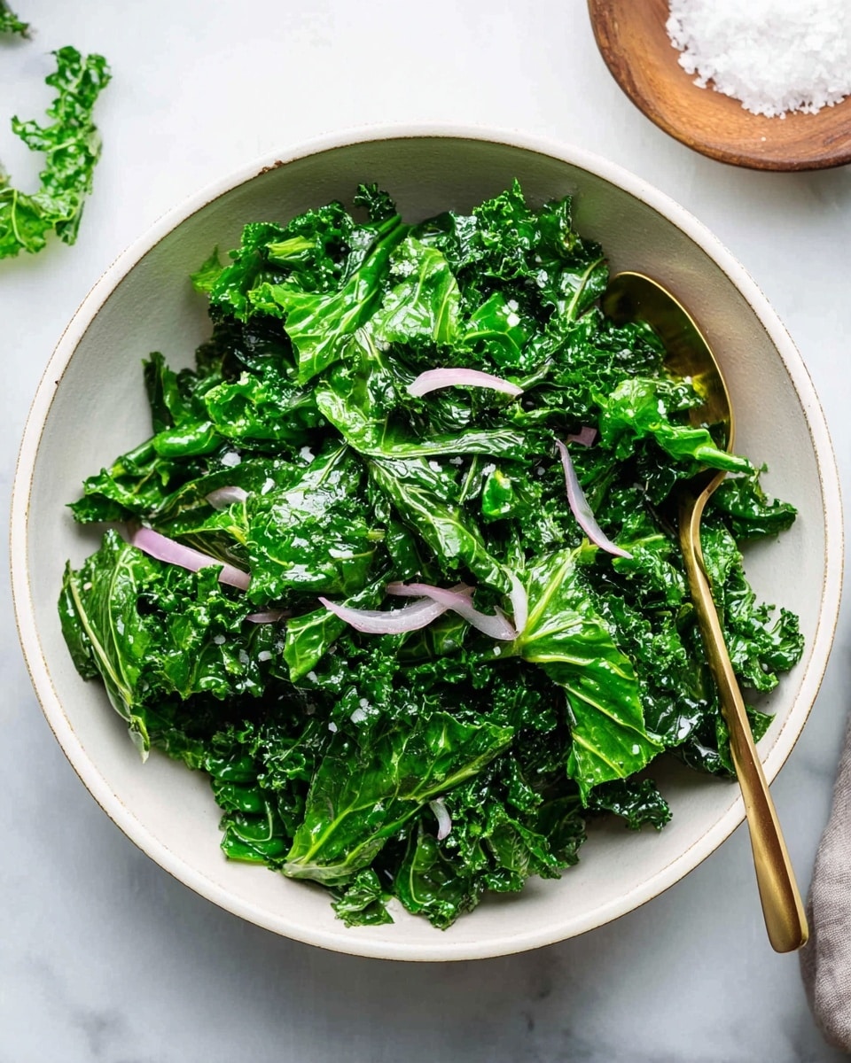 Sautéed Kale and Swiss Chard with Garlic and Red Pepper Flakes Recipe