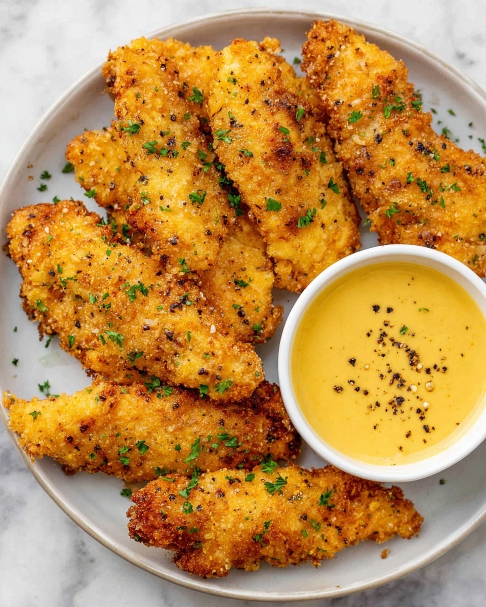 Crispy Buttermilk Chicken Tenders Recipe