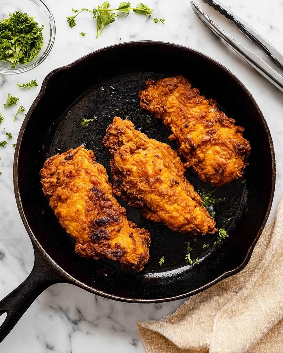 Crispy Oven Fried Chicken Recipe