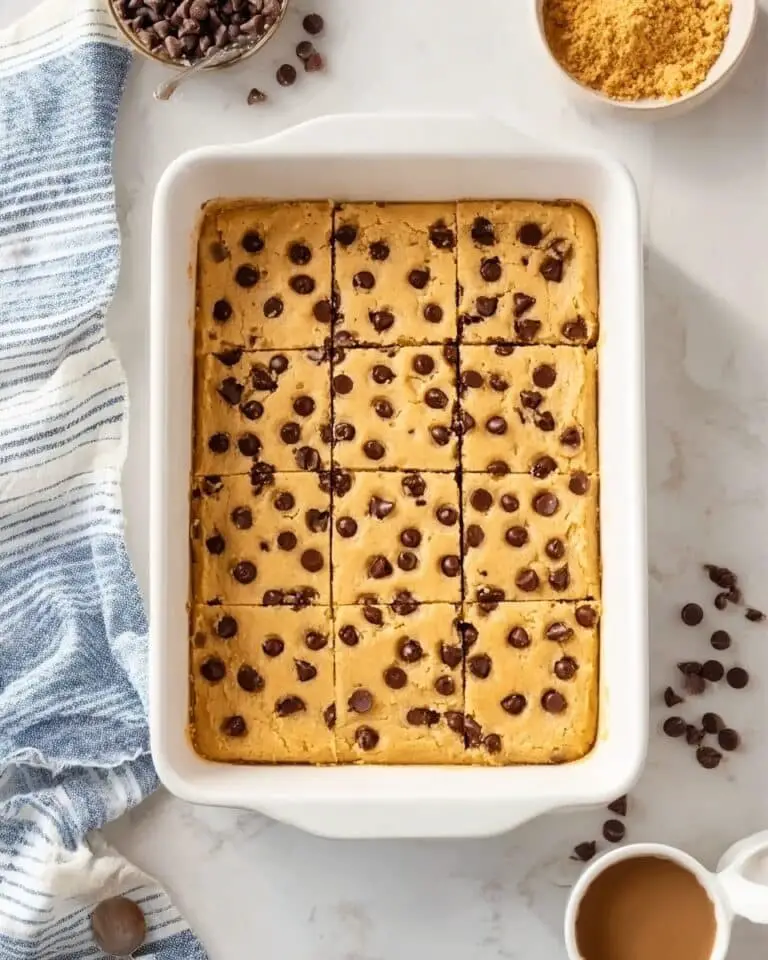 Cake Mix Chocolate Chip Cookie Bars Recipe