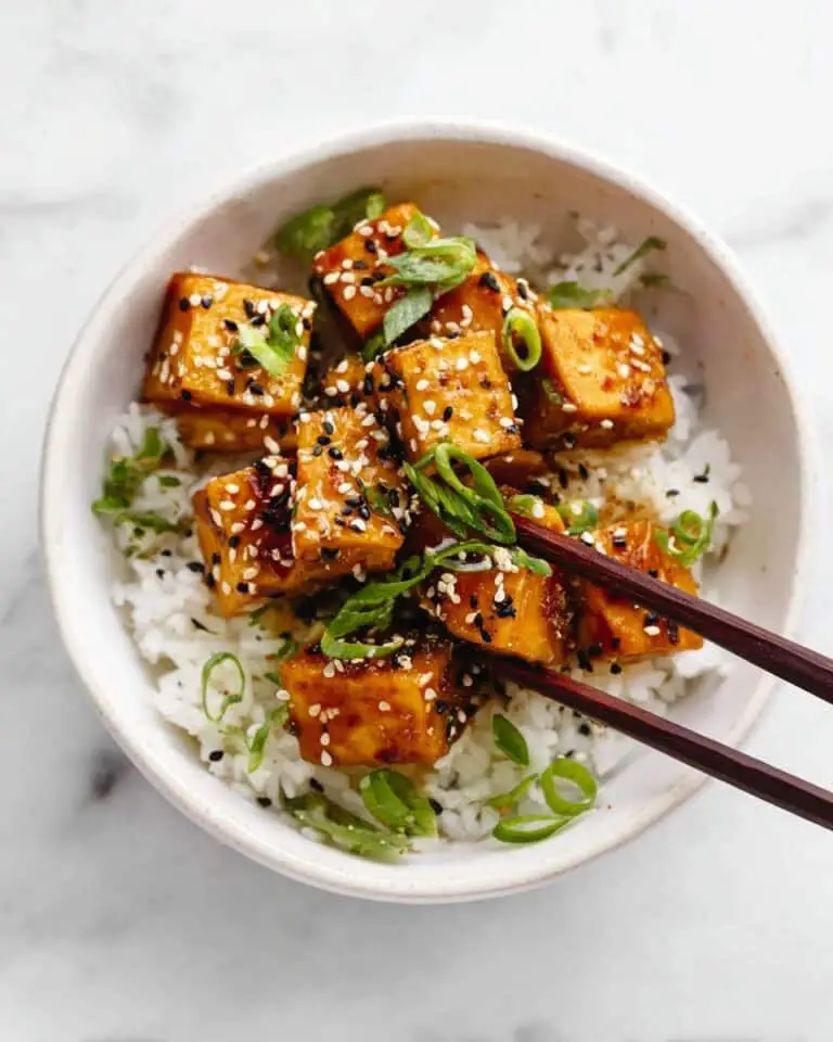 Honey Garlic Tofu Recipe