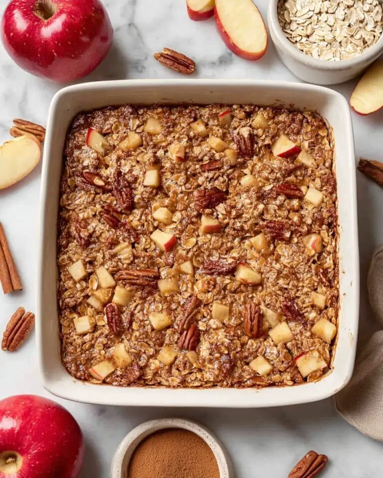 Apple Pie Baked Oatmeal Recipe