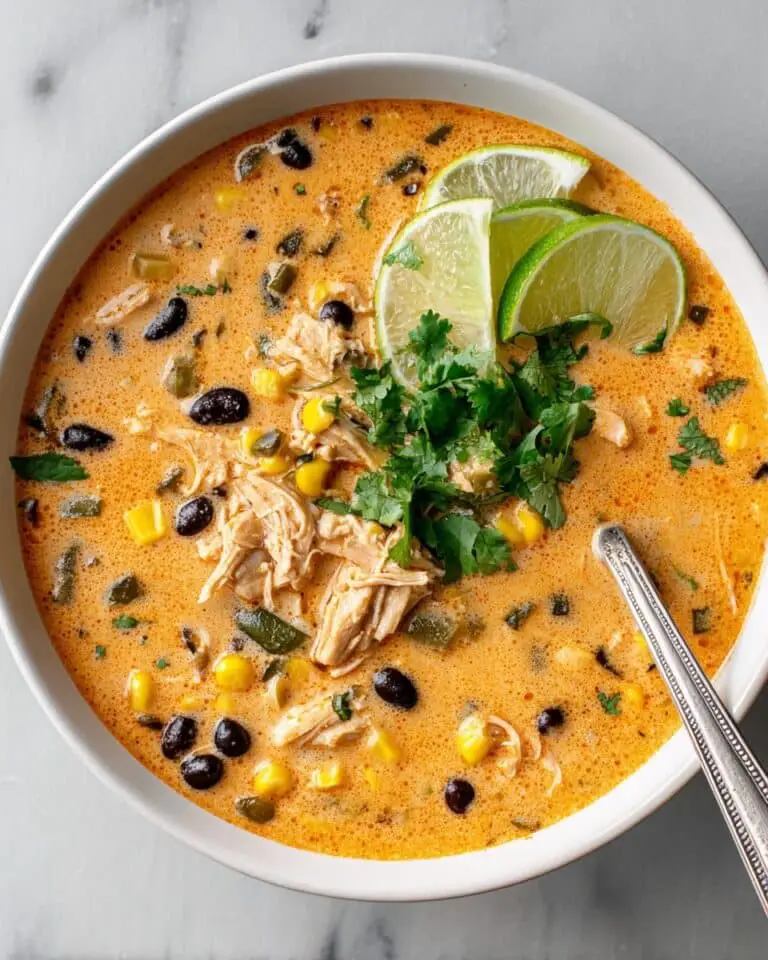 Easy Chicken, Poblano, and Black Bean Soup (Small Batch) Recipe