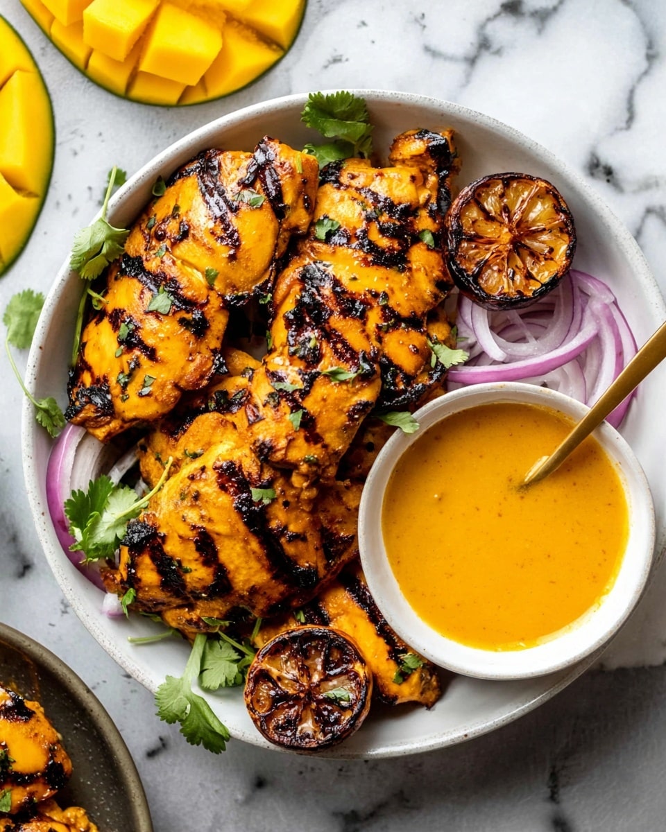 Grilled Mango Lime Chicken Recipe