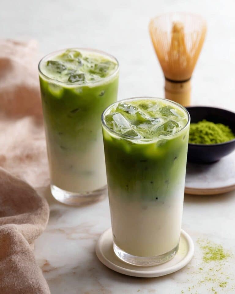 Iced Matcha Latte Recipe