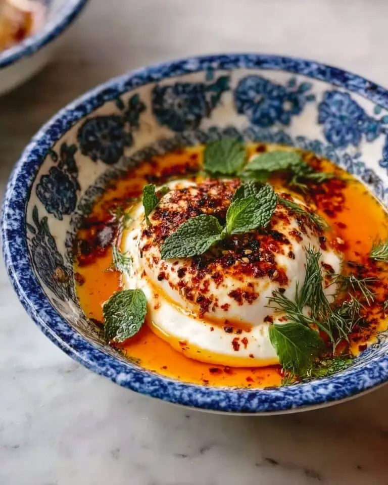 Cilbir: Turkish Eggs in Garlicky Yogurt Sauce Recipe
