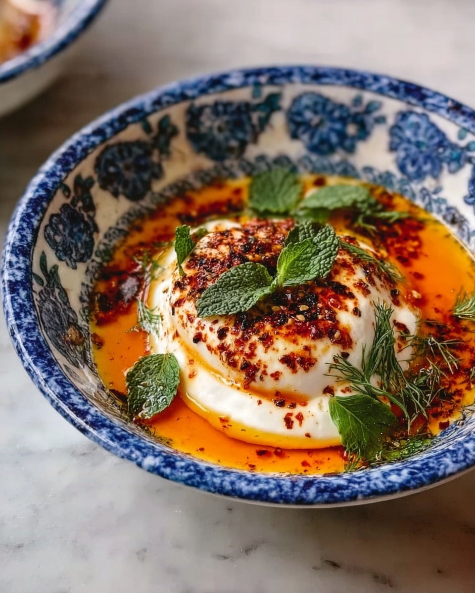 Cilbir: Turkish Eggs in Garlicky Yogurt Sauce Recipe