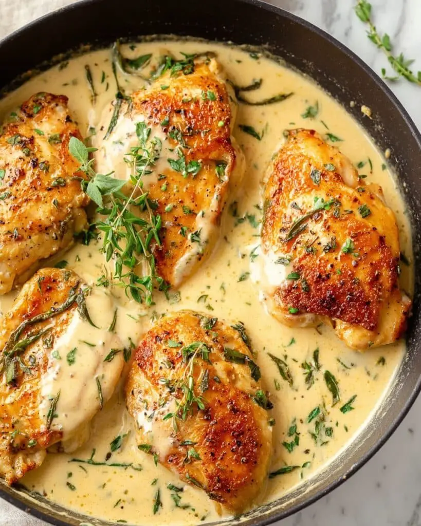 Creamy Herb Chicken Recipe
