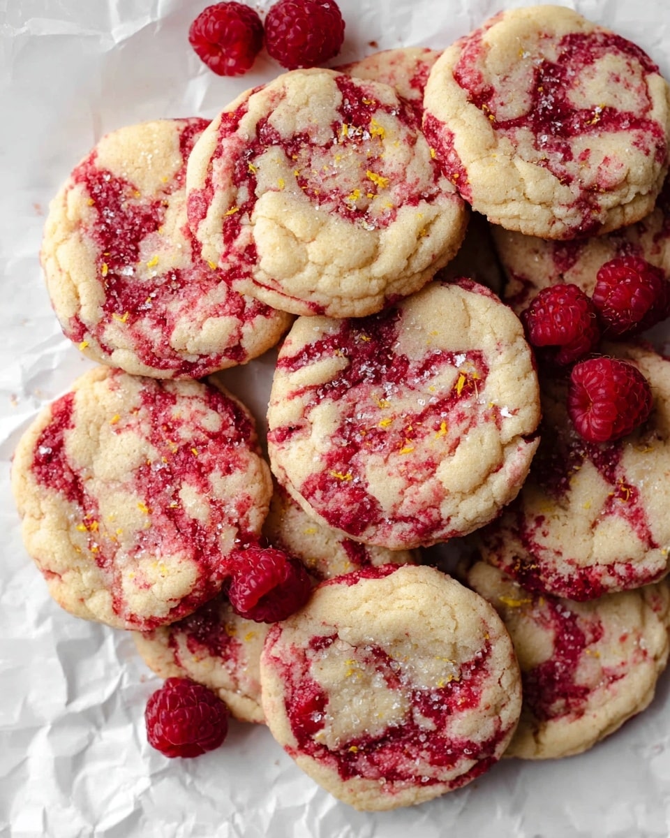 Lemon Raspberry Cookies Recipe