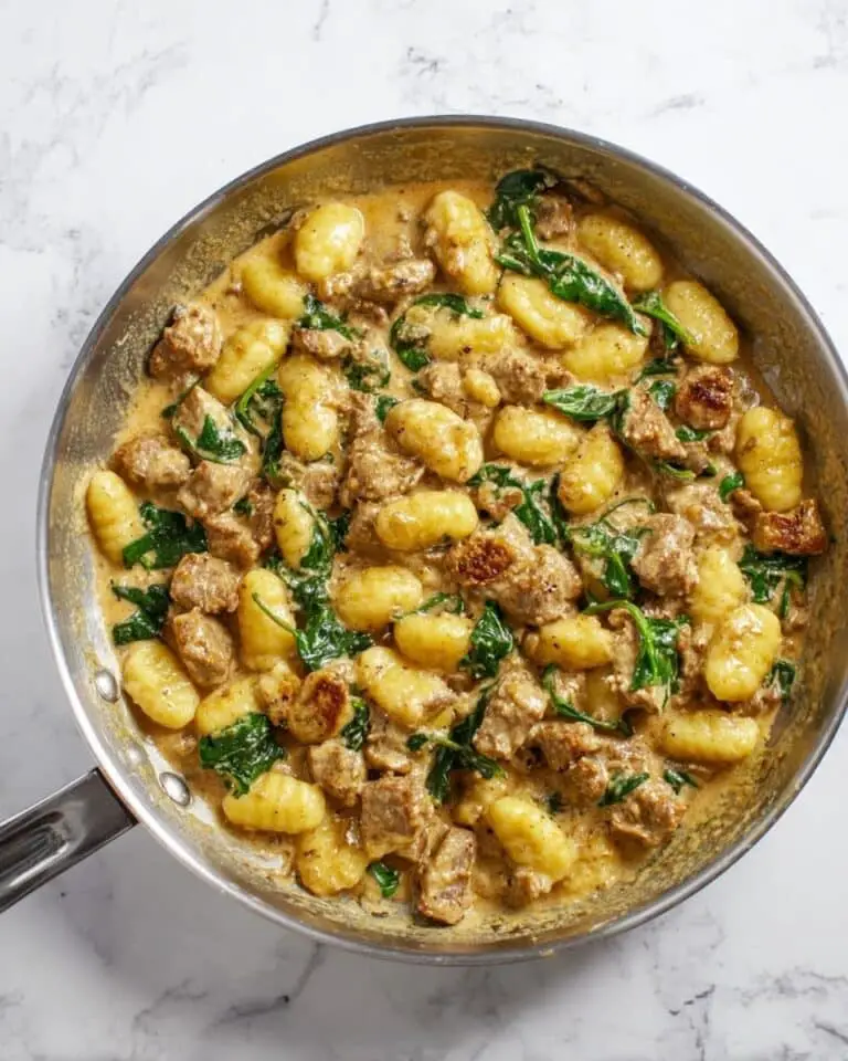 Creamy Chicken and Gnocchi Skillet Recipe