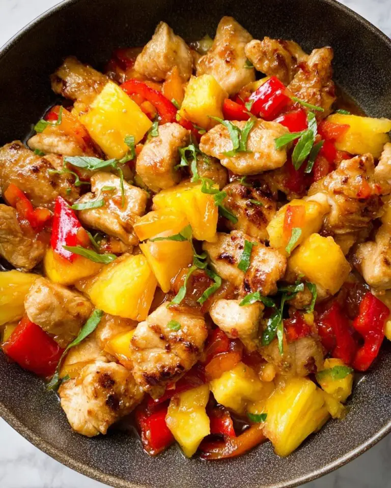 Pineapple Chicken Stir Fry Recipe