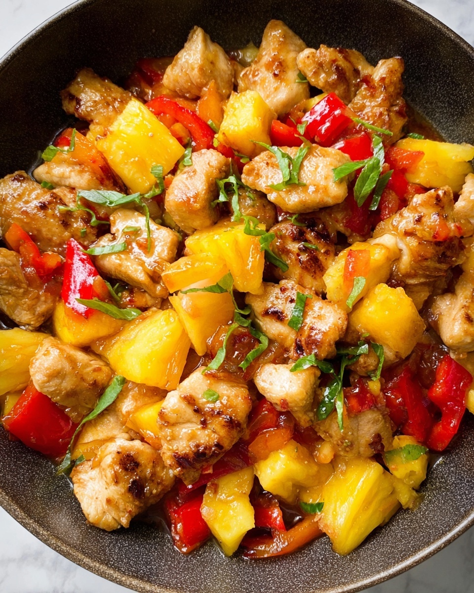 Pineapple Chicken Stir Fry Recipe