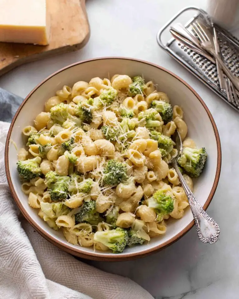 Really Quick Broccoli Pasta Recipe