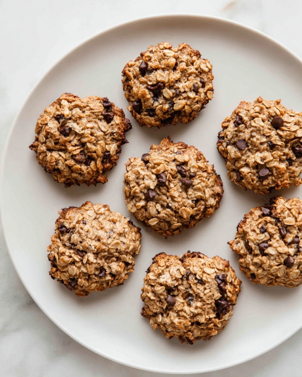 Chocolate Chip Banana Oatmeal Cookies Recipe