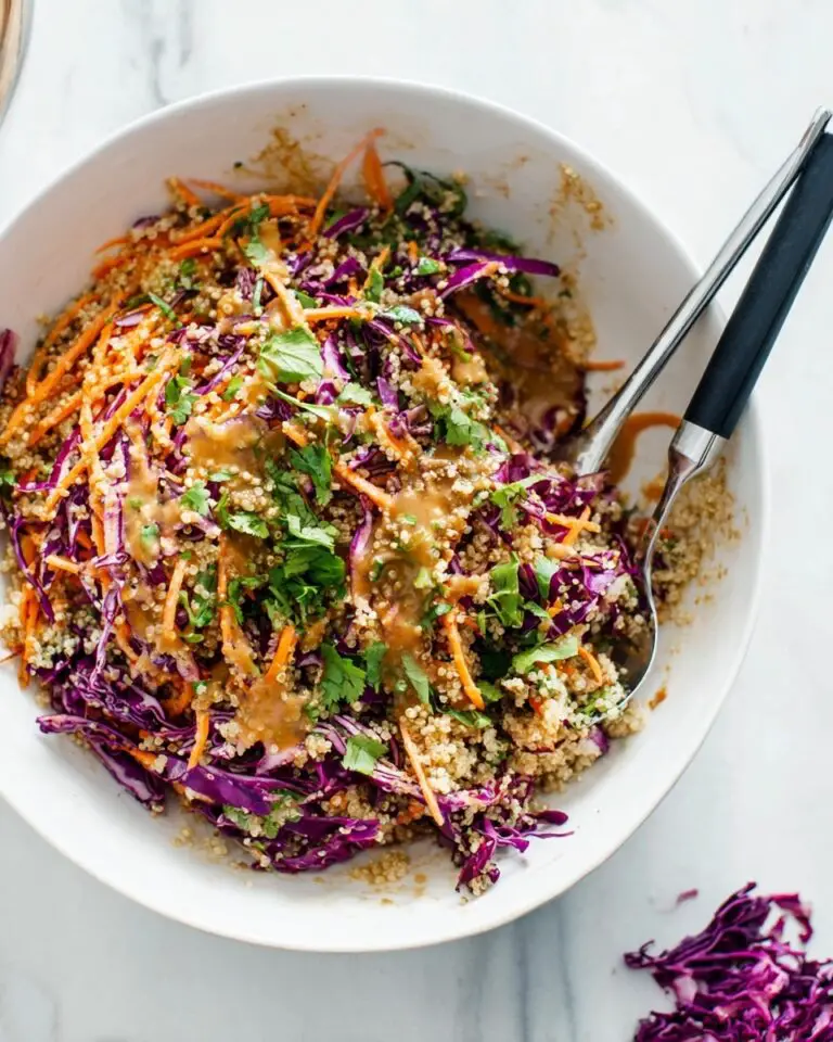 Crunchy Thai Peanut & Quinoa Salad Recipe