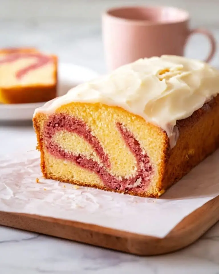 Copycat Starbucks Raspberry Swirl Pound Cake Recipe