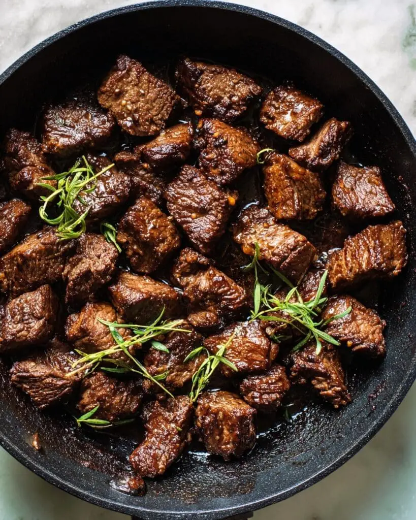 30 Minute Cajun Butter Steak and Peppers Recipe