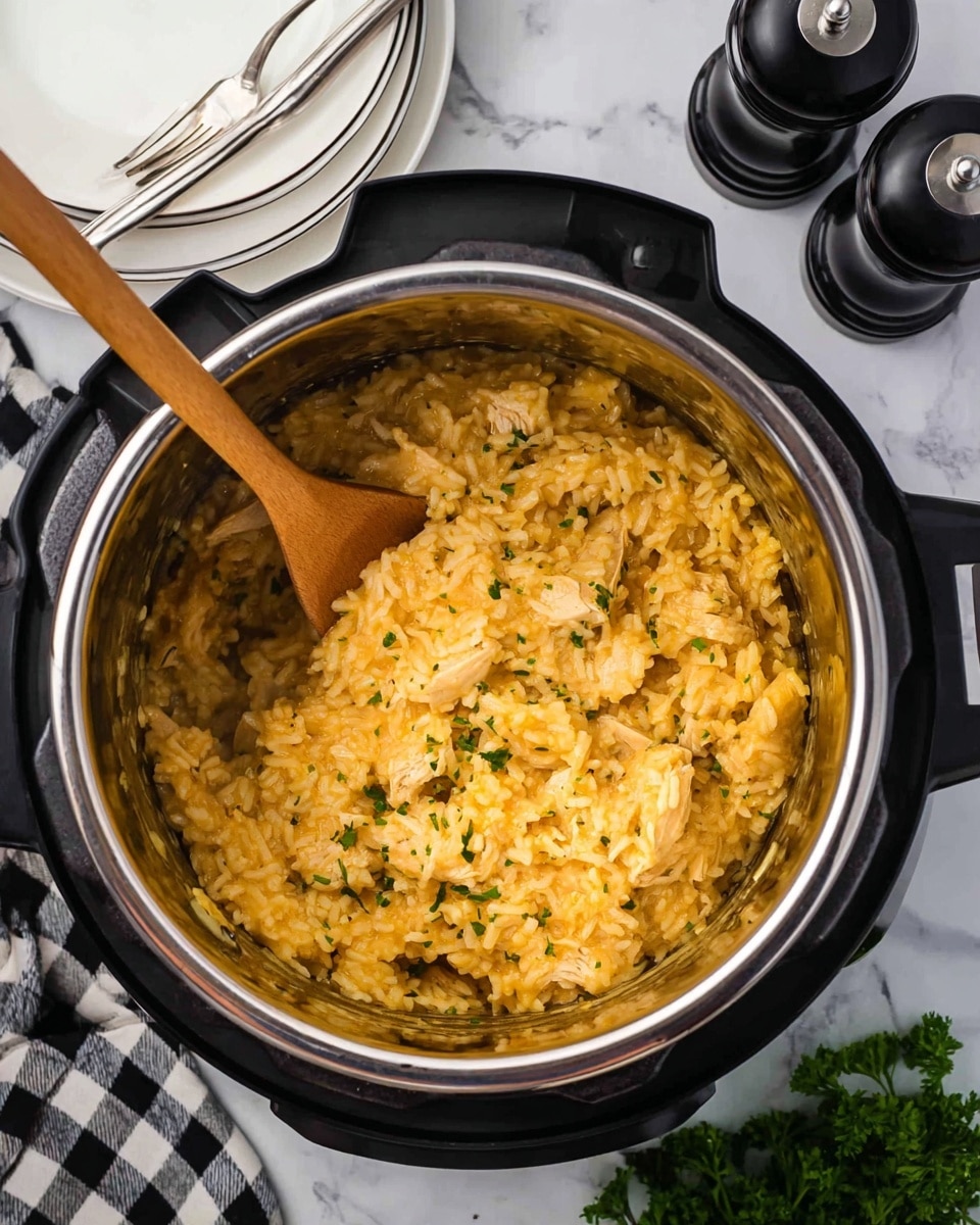 Instant Pot Chicken and Rice Recipe
