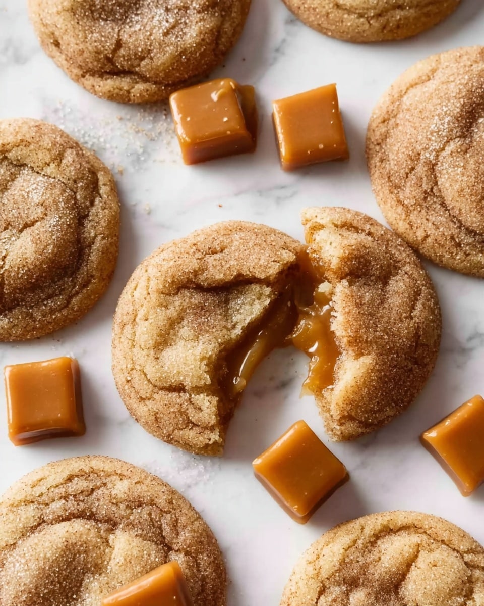 Soft Caramel Snickerdoodles Recipe