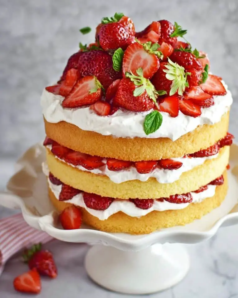Strawberry Shortcake Cake Recipe